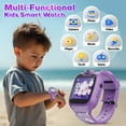 thumbnail image 4 of Contixo Kids Smart Watch, with 16 Educational Games, Camera, Music, Video Recorder, Toys for Ages 3-12, Purple, 4 of 9