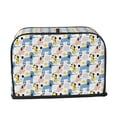 thumbnail image 2 of Fotbe Poodle Dog for Two Slice Toaster Cover, Fingerprint Protector, Super Soft Appliance Cover And Dust Cover,Bread Dust Cover & Fingerprint Protection, 2 of 7