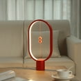 thumbnail image 4 of Smart Balance Magnetic Switch LED Table Lamp Creative Bedside Night Light Bedroom (Red), 4 of 6