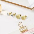 thumbnail image 3 of GeweYeeli Women 30 Pair Multiple Ear Studs Earrings Set Assorted Crystal Rhinestone Piercing Earrings, 3 of 8
