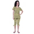 thumbnail image 5 of Moomaya Printed CottonNightwearSet For Womens Top & Capri Pant 2 Piece Sleepwear, 5 of 5