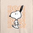 thumbnail image 3 of Peanuts - Boo Snoopy Scared - Women's Lightweight French Terry Long Sleeve Shirt, 3 of 6