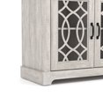 thumbnail image 4 of STYLIVIA 2-Door Accent Cabinet with Adjustable Shelves Mirrored Doors Engineered Wood 29.3" H x 32.4" W x 15.8" D, 4 of 13