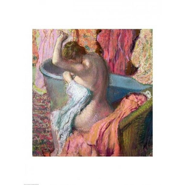 Posterazzi BALXBP335588 Affiche Baigneur Assis 1899 Imprimé par Edgar Degas - 18 x 24 Po.