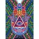 thumbnail image 1 of Kit de pintura DIY de diamante luminoso en forma especial de parte de imagen de arte de ojo de color FLhrweasw Nuevo, 1 of 9