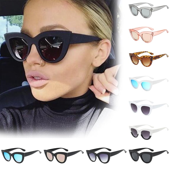 ibiyuan Womens Polarized Sunglasses Women Heart Shaped Sunglasses Bride Wedding Sunglasses Fashion Cat Eye Retro Sun Shades