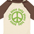 thumbnail image 4 of Inktastic Peace Baby Boys or Girls Long Sleeve Baby Bodysuit, 4 of 5