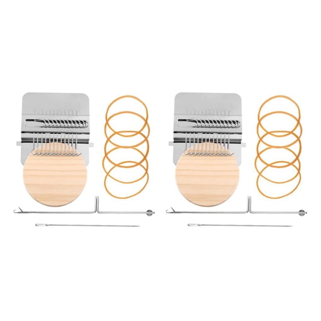 jesticaly Non-toxic for Loom Machine Efficient And Odorless Knitting Solution For Crafters Handicraft Yarn Winder 2Set