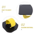thumbnail image 3 of TEHAUX Soft Silicone Hair Color Cap Yellow Portable Hair Dye Wrist Application Tool, 3 of 8