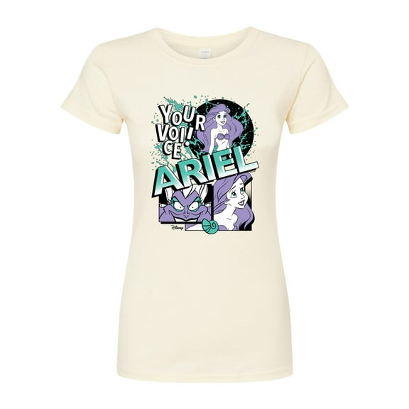Disney Princess - Ariel Pop - Juniors Fitted Graphic T-Shirt
