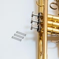 thumbnail image 2 of Miangastore Key Action Trumpet Valve Springs Silver 3Pcs 1.6X0.3X0.3in, 2 of 8