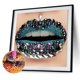 thumbnail image 1 of Cuadros Decorativos 5D diamante pintura labios abstractos taladro redondo completo Rhinestone DIY arte de la pared Tmvgtek embutido en tela, 1 of 9