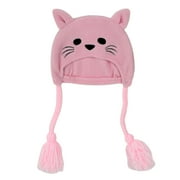 Sophia's Kitten Fleece Hat for 18â€ Dolls, Light Pink