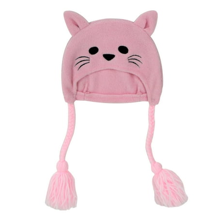 Sophia's Kitten Fleece Hat for 18â€ Dolls, Light Pink