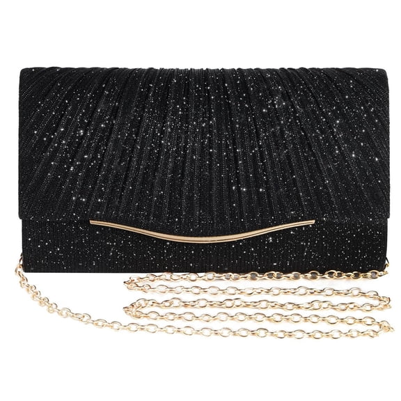 Clutch Purses for Women Formal Dressy Evening Bag Handbags Crossbody Bag for Wedding Cocktail Prom Party Elegance Charm (Champagne)