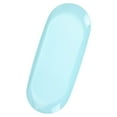 thumbnail image 4 of Bandeja de Maquillaje Ovalada, Bandeja de Joyería de Acero Inoxidable, Organizador de Almacenamiento Grande, Bandeja de Baño, Bandeja de Servilletas P Azul, 4 of 7