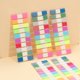 thumbnail image 2 of Etiqueta adhesiva transparente PET, impermeable, adhesiva, extraíble, instantánea, para estudiantes, Morandi Post-it, 2 of 6