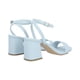 thumbnail image 5 of Zapatilla Con Tacón Trendy Para Mujer Cabra Piel Celeste Platonia LIA-02-CELESTE, 5 of 8