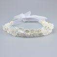 thumbnail image 2 of Diadema elástica suave para recién nacido, para bebé, bautismo, boda, fiesta, accesorio para el pelo., 2 of 5