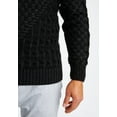 thumbnail image 5 of Knit Sweater with Textured Pattern and Buckle Details – Bordeaux, 5 of 46