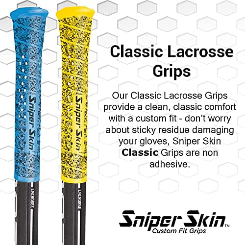 Buy SNIPER SKIN Lacrosse Stick Grip Better Alternative to Grip Tape