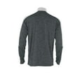 thumbnail image 2 of Holloway M Youth Electrify 1/2 Zip Pullover Graphite Heather/White 222642, 2 of 7