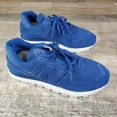 thumbnail image 1 of New Balance Classics 574 Rugged Mens Shoes Sz 11.5 D Navy Blue White Sneakers, 1 of 5