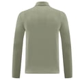 thumbnail image 5 of Afdoent Men's Polo Shirts Solid Color Lapel Button Open Collar Sports Base Shirt For Male Leisure Loose Comfortable Trendy Business Long Sleeve Shirt Casual Bussiness, 5 of 6
