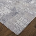 thumbnail image 7 of Feizy Lennon Transitional Abstract, Taupe/Tan/Blue, 9' x 12' Area Rug Fade Stain Resistant Casual Distressed Design Carpet for Living Dining Bed Room, 7 of 7