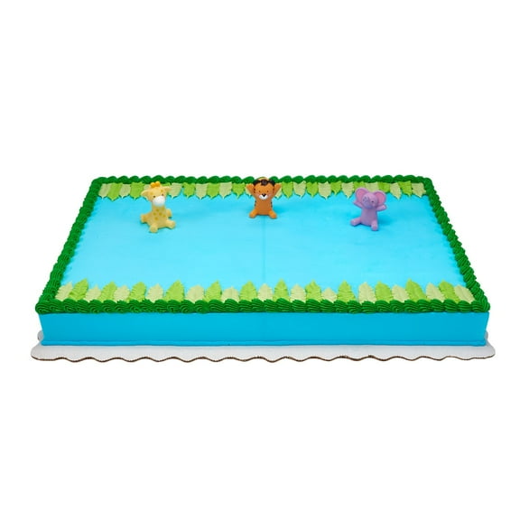 Safari Animals Full Sheet Cake
