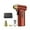 Red, variant on Luzkey Electric Air Duster Compressed Air Duster 3 Wind Speed Adjustable Lightweight Cooling Handheld Fan for Laptop Drying Pet Hair Black