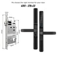 thumbnail image 2 of IP65 Waterproof Smart Door Lock Handle Ultra-thin Biometric Fingerprint Door Lock Free App Remote Control ,Corrosion-Resistant, 2 of 4