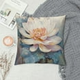 thumbnail image 2 of Shiartex Flowers Fashion Style Dirt-Resistant Throw Pillow Covers for Couch Sofa Bed Living Room Bedroom Square Pillowcase 1pc 12x12in, 2 of 5