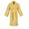 thumbnail image 3 of 100% Cotton Unisex Supreme Velour Terry Robe LAGOON / Small, 3 of 7