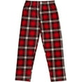 thumbnail image 2 of North 15 Men's Plaid, Plush Fleece Pajama Pants-1205-Design9-Med, 2 of 2