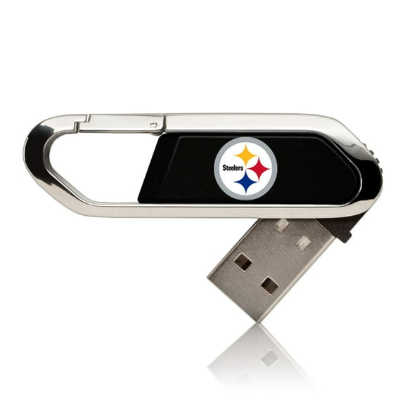 Pittsburgh Steelers Solid Clip 64GB USB Flash Drive