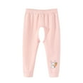 thumbnail image 2 of Agkizg Summer Toddler Baby Girl's Casual Pants,Children's Open Crotch Pants Baby Thin Casual Elastic Waist Comfortable Pants, 2 of 3