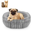 thumbnail image 1 of Cama para Perro Mediano, Diámetro de 60 cm, Cojín Central Extraíble y Lavable, Cama para Perro Chico Reversible, Base Antideslizante e Impermeable, Adecuada para Gatos y Perros, 1 of 8