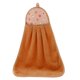 thumbnail image 1 of Kearding Suministros de baño de terciopelo Coral de 35x45cm, toalla de mano suave, paños de cocina absorbentes, tela colgante, accesorios para Baby Suministros de limpieza para el hogar Café Kearding HA003403-02, 1 of 1