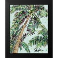 thumbnail image 2 of Augustine, Jodi 12x14 Black Modern Framed Museum Art Print Titled - Palmtop II, 2 of 5