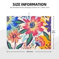 thumbnail image 3 of Microfiber Dish Drying Mat, Romantic Flower Plants Dish Drying Pad Mats for Kitchen Counter Dishes Rack Pad, 18 x 24 inches, 3 of 9