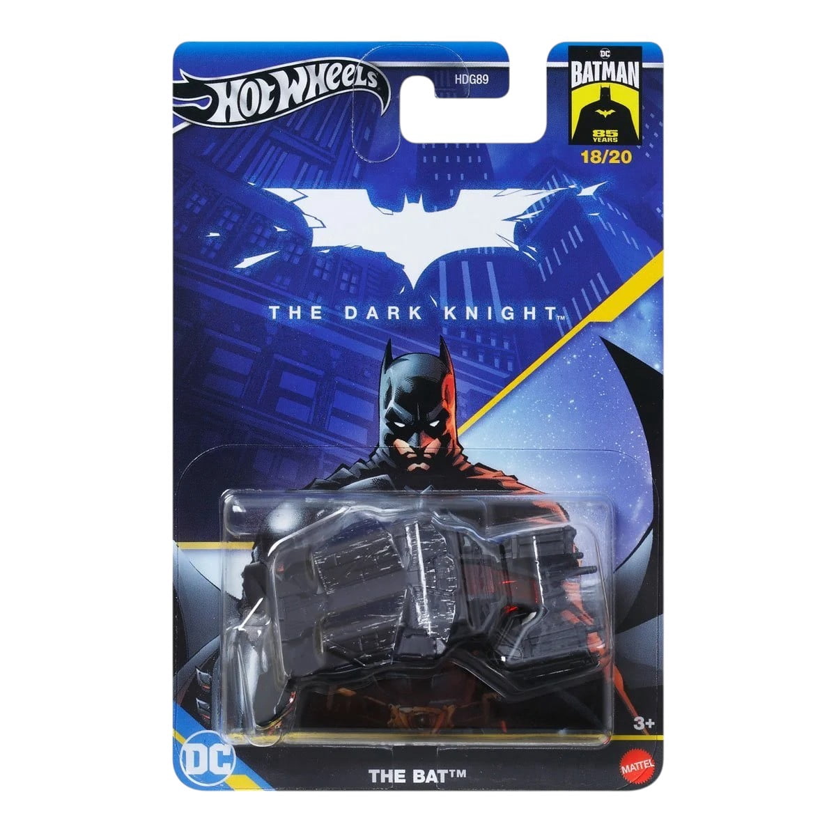 Hot Wheels Batman Die-Cast Vehicle Collection, 5-Pack Set, DC Comics HDG89-956M Mix 4 2024
