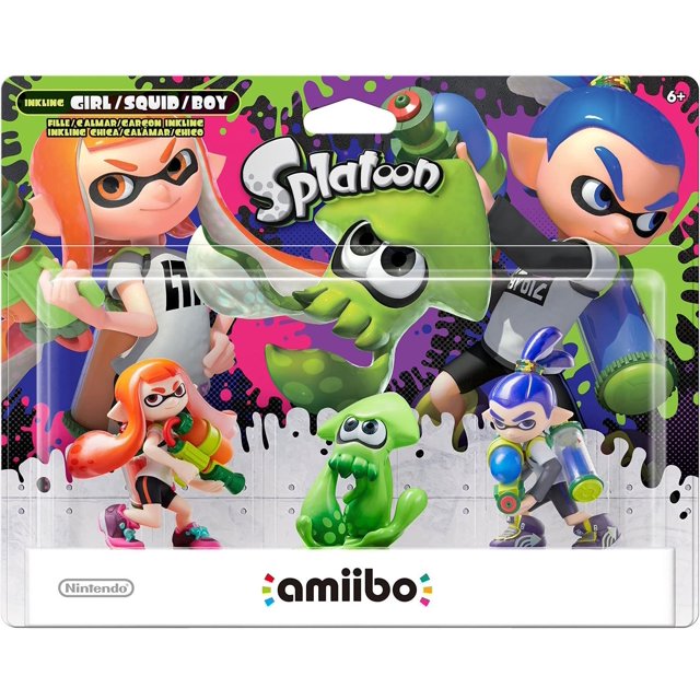 Amiibo Splatoon - 3 Pack - Nintendo Nintendo switch