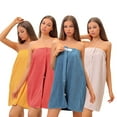 thumbnail image 6 of KYAIGUO Bath Robe Bath Wrap Women's Towel Robe Lightweight Robes for Women Quick Dry Bath Wraps for Shower 27.6x55.1inch, 6 of 6