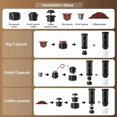 thumbnail image 6 of Portable Coffee Machine Wireless Electric Espresso Coffee Maker for Capsule Coffee Powder Travel Camping Coffee Maker, 6 of 7