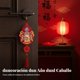 thumbnail image 5 of Abbraccia Decoración para manija de puerta Año Nuevo Chino, colgante Año del Caballo, bendición festiva, rojo y dorado, 5 of 6