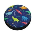 thumbnail image 3 of Gaeub Dinosaurs 14-17in Tire Cover, Spare Tire Cover, for Camper Caravan, Trailer, Car, Truck, SUV, Jeep - 15 inch, 3 of 9