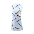 thumbnail image 4 of Funda para cabeza de palo de golf, duradera, moderna, antiarañazos Blanco 16cmx35cm, 4 of 9