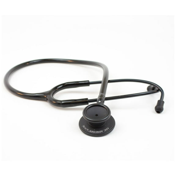 ADC Adscope-Lite 619ST Stethoscope Tactical Stealth Black 30" Clinician Series Lightweight