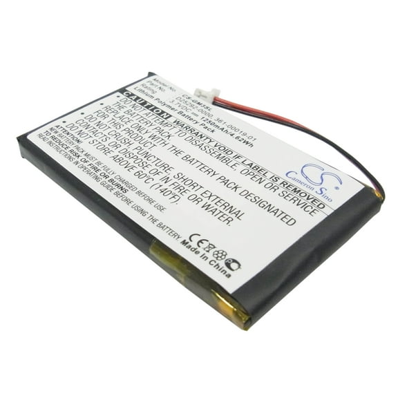 GPS Navigation Battery for Garmin 361-00019-01 D25292-0000 iQue M3 M4 1250mAh